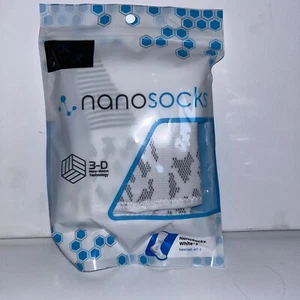 1 paio di nanocalze bianche nuove. Calze per diabete, neuropatia, problemi circolatori - Foto 1 di 2