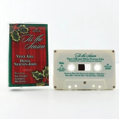 Tis the Season 2000 by Vince Gill & Olivia Newton John (Cassette Tape, Hallmark) - Image 1 of 4