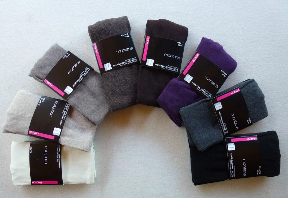 HUDSON Damen Strickstrumpfhosen RELAX MONTANA 90% Baumwolle Gr.36-50 Strumpfhose - Bild 1 von 1