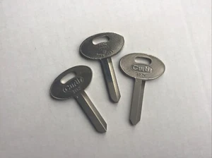 H52 Key Blanks Curtis for Various FORD Models 3 Keys Uncut - Foto 1 di 4