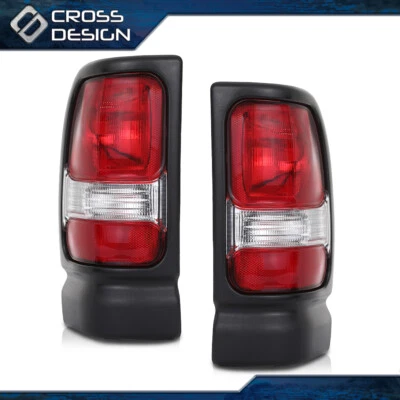 Tail Lights Fit For 1994-2001 02 Dodge Ram 1500 2500 3500 Pair Pickup Rear Lamps - Imagem 1 de 4