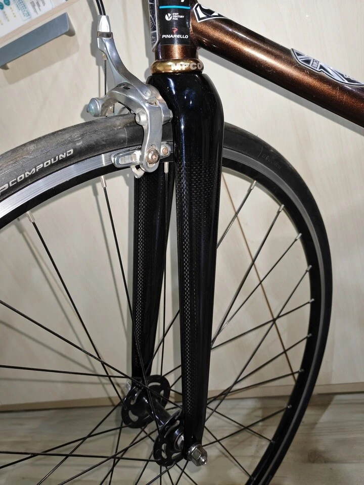 700*28C Carbon Fiber Bicycle Fork C Brake Rigid Gravel Road Bike Fork 1-1/8 in - Image 1 of 4