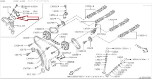 Variable Cam Solenoid Gasket NVCT/VVT - For Z33 Nissan 350Z VQ35DE - Picture 1 of 1