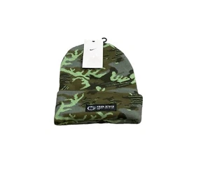 NWT New Penn State Nittany Lions Nike Military Camo Cuffed Knit Beanie Hat Cap - Picture 1 of 2