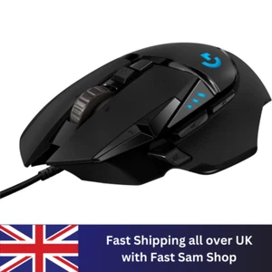 Logitech G502 High Performance Wired Gaming Mouse HERO 25K Sensor 25600 DPI - Picture 1 of 11