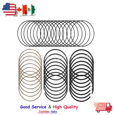 New Piston Rings Fits 09-16 Chrysler Aspen Dodge 1500 2500 Jeep Ram 5.7L HEMI Foto 1 de 4