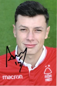 NOTTINGHAM FOREST: ANEL AHMEDHODZIC SIGNED 6x4 PORTRAIT PHOTO+COA - Picture 1 of 1