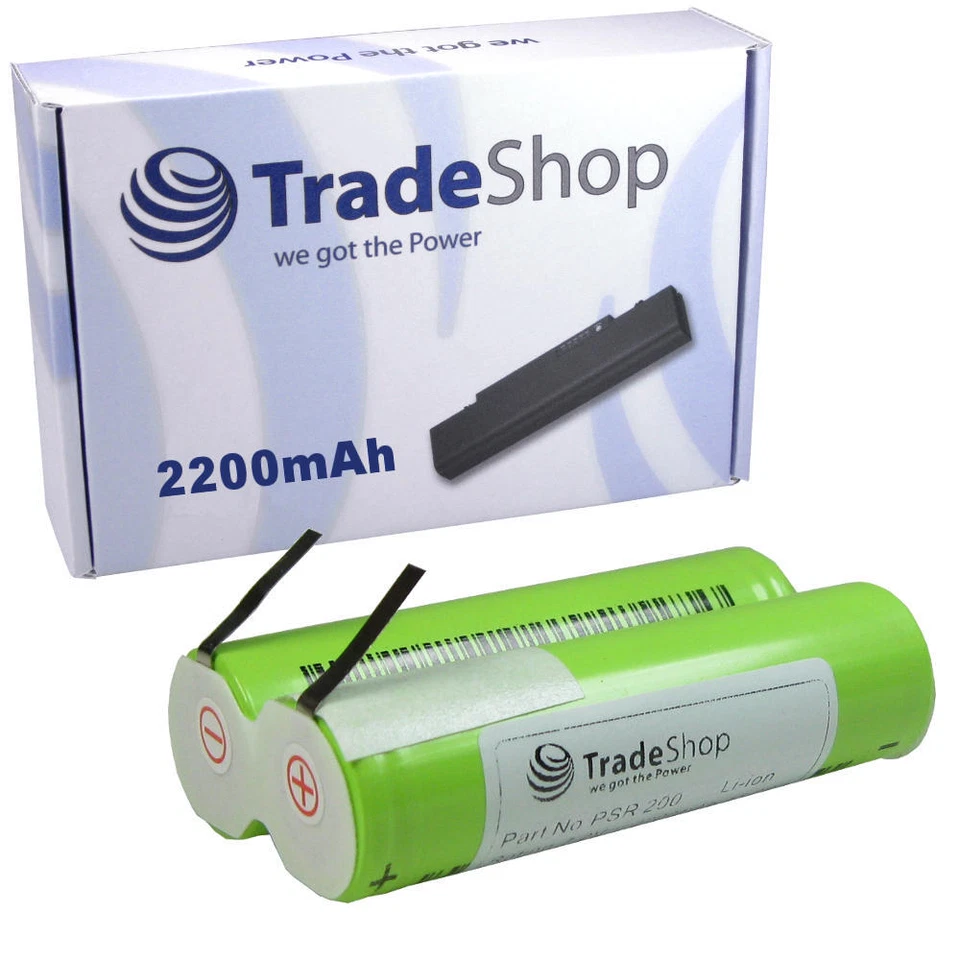 Li-Ion Akku 2200mAh 7,2V/7,4V für Bosch CISO, ISO, IXO, XEO, Skil 2536 AC - Bild 1 von 1