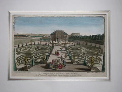 PALAIS du Gd. ECUYER da la REINE HONGRIE dans le FAUXBOURG VIENNE . WIEN ca.1760 - Bild 1 von 4