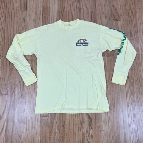 Vintage Denver Nuggets Long Sleeve T Shirt Sz Large Belton Single Stitch Cover