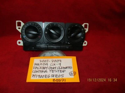 2007-2009 MAZDA CX-9 FACTORY OEM CLIMATE CONTROL TESTED FREE SHIPPING - Image 1 of 4