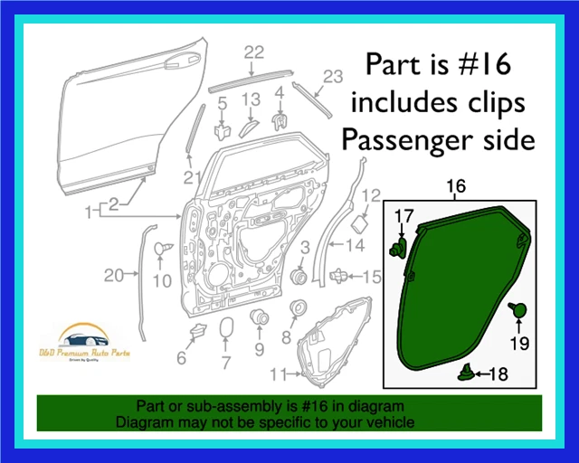 НОВЫЙ OEM TOYOTA 16-22 LEXUS RX350 RX450h ЗАДНИЙ ПРАВЫЙ ПАССАЖИР НАРУЖНАЯ ДВЕРЬ УПЛОТНЕНИЕ - Изображение 1 из 1