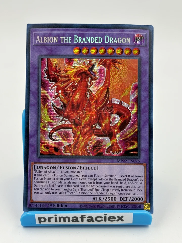 Albion el Dragón de Marca - Secreto Prismático - MP22-EN076 - 1er Foto 1 de 1