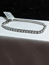 New ListingDiamonluxe Sterling Silver 8 1/2-ct. T.W. Simulated Diamond Tennis Bracelet - 8"