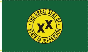 STATE OF JEFFERSON Flag 3 X 5 Feet U.S.A 3' X 5' - Picture 1 of 1