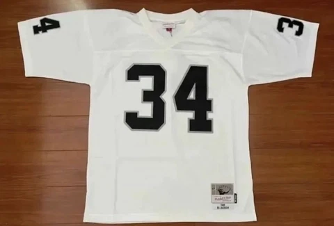 NFL Los Angeles Raiders Bo Jackson 1988 Throwback Legacy Jersey White Cover