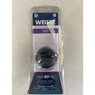 Weiser  Troy Dummy Door Knob (Iron Black) - Image 1 of 4