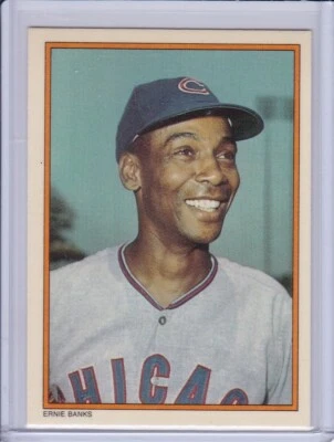 Ernie Banks 1985 Topps Circle K Baseball Card 10 Grade NMMT - Image 1 of 2