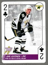 1997-98 NHL Aces Playing Card #28 Jere Lehtinen