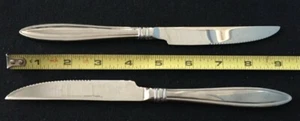 Reed & Barton Stainless lot of 7 steak knives 9" NM polished Celebration - Picture 1 of 4