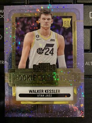 WALKER KESSLER 2022-23 CONTENDERS ROOKIE OF THE YEAR  RC  #3 JAZZ FREE SHIP - Image 1 of 2