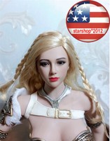 1//6 Female Singing Head Sculpt women Carving Open Mouth F 12/'/' PH TBL Body