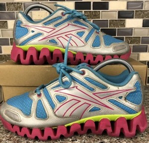 reebok pink blue