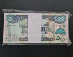 100Pcs Somaliland 500 Shillings  BANKNOTE CURRENCY UNC 2011 - Picture 1 of 1