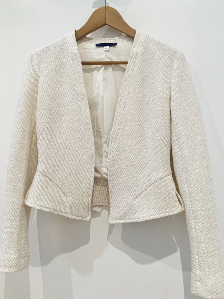 Wyatt Textured Career Evening Jacket - XS - Made In USA - Изображение 1 из 4