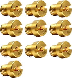 Getti Carburatore,10 Ugelli Getti 6Mm per Carburatore Dell'Orto PHBN-PHVA 12 E 1 - Foto 1 di 12