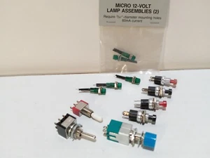 Archer/unbranded lamp assemblies, toggle switchs, etc. N-scale/ most scales - Picture 1 of 4