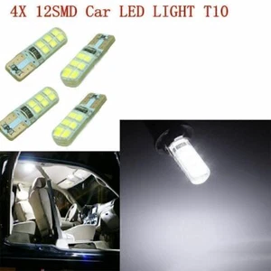 Luci LED T10 12SMD 12V 2835 W5W Canbus fanale posteriore luci di backup lampadine 4pz - Foto 1 di 11