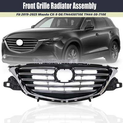 Conjunto de radiador de rejilla para Mazda CX-9 2019 2020-2023 TN4450710E TN44-50-710E Foto 1 de 4
