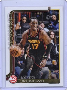 2025-26 Topps Basketball - Onyeka Okongwu #66 Atlanta Hawks  - Picture 1 of 2