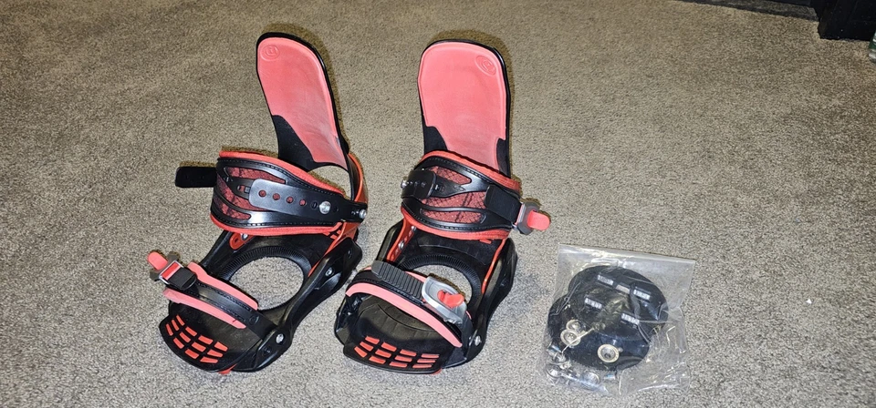 Fijaciones de snowboard Drake F50 talla grande  Foto 1 de 4