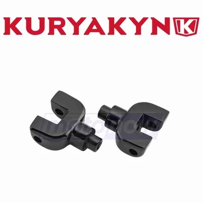 Kuryakyn Rear Footpeg Adapters for 2016-2020 Indian Chief Dark Horse - Body hr Foto 1 de 4
