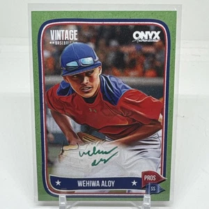 WEHIWA ALOY 2024 ÓNIX VINTAGE AUTOMÁTICO Verde/50 VAWEAL Baltimore Orioles #1 - Imagen 1 de 3