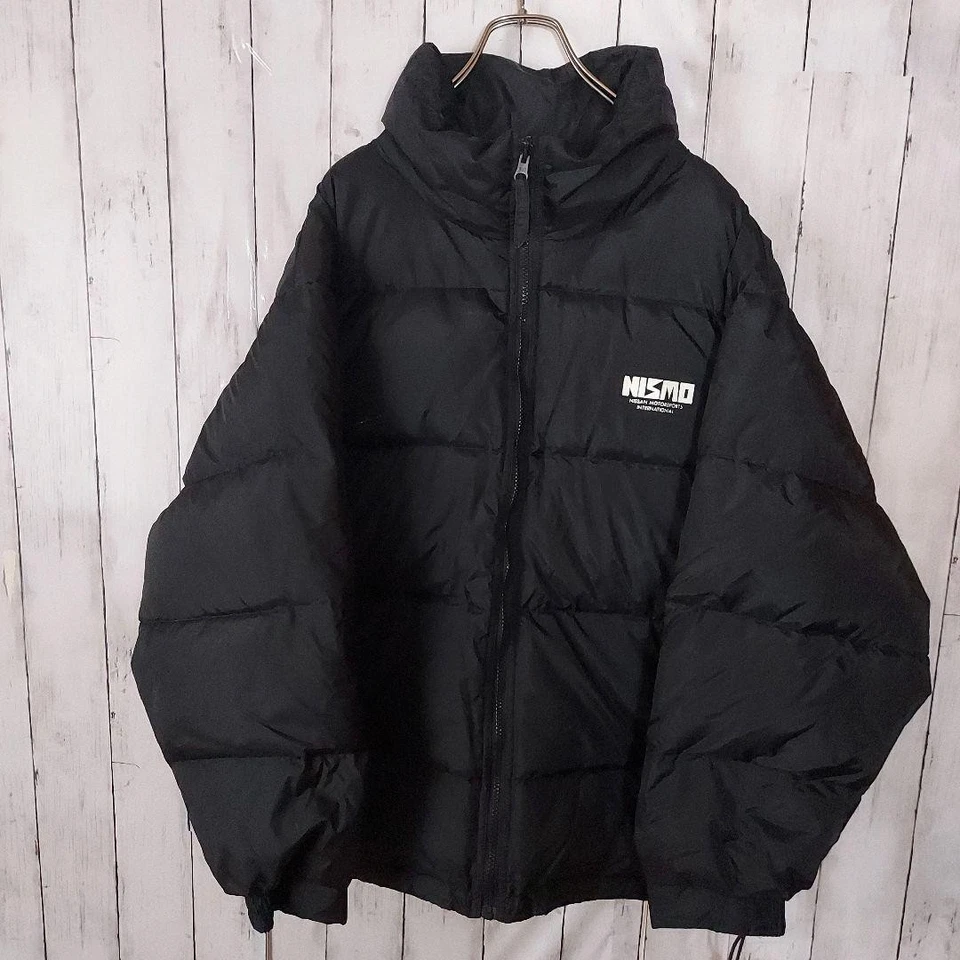NISMO 双面赛车羽绒夹克黑色红色 L 码状况完好 — 第 1/4 张图片