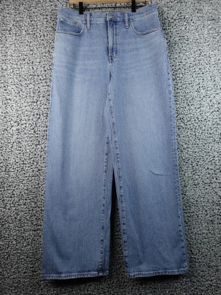 Madewell Jeans Womens 31T Enmore Wash The Perfect Vintage Wide Leg Denim Pants - Image 1 of 4