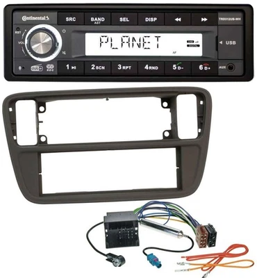 Continental USB 1DIN AUX DAB MP3 Autoradio für VW Up (AA, AAN, 2011-2016) - Bild 1 von 4