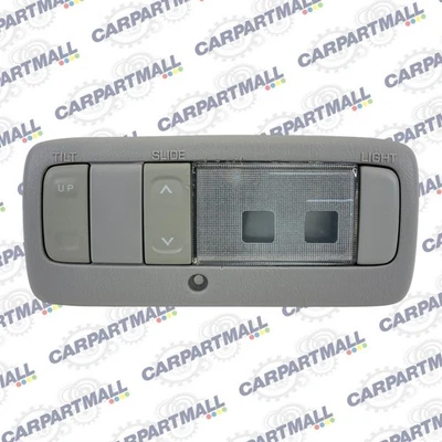 2003-2008 Pontiac Vibe Matrix Roof Overhead Dome Map Light w/ Sunroof Switch - Image 1 of 4