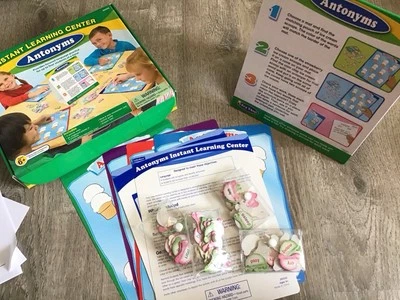 Lakeshore Learning Instant Learning Center Antonyms, 6+ Teacher Aid 100% DD232 - Image 1 of 4