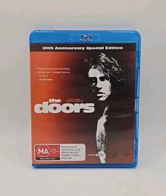 The Doors 20th Anniversary Edition (Blu-ray, 1991) Val Kilmer - Region B - image 1 of 4