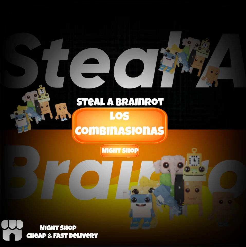 Steal a Brainrot | LOS COMBINASIONAS | FAST DELIVERY