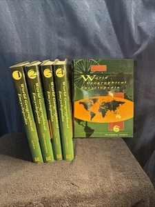 World Geographical Encyclopedia, 5-Volume Set by McGraw Hill 1995 Hardcover   S9 - Picture 1 of 15