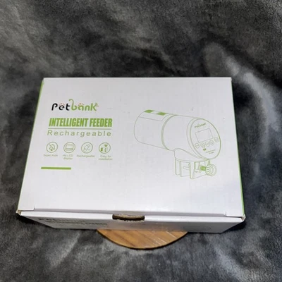 Petbank 自动智能喂鱼器 - 可充电定时器喂鱼器 全新  — 第 1/4 张图片