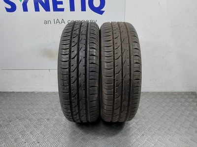 185/60/15 CONTINENTAL CONTI PREMIUM Part Worn Tyres 6.5mm Of Tread Matching Pair - Image 1 of 4