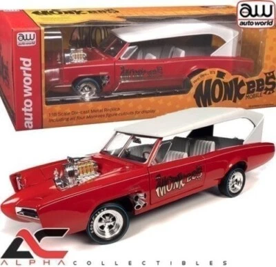 AUTOWORLD AWSS144 1:18 1966 PONTIAC GTO "THE MONKEES MOBILE" - Image 1 of 4