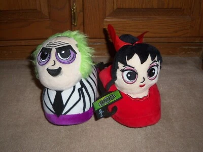 NUEVAS Zapatillas de Peluche Ground Up Beetle Juice Lydia Deetz Personaje Mujer 7/8 Foto 1 de 4