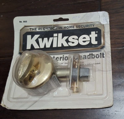 Kwikset interior sem chave 1" trava nº 663 - Imagem 1 de 2